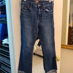 MOTHER Insider Crop Step Frey Jeans